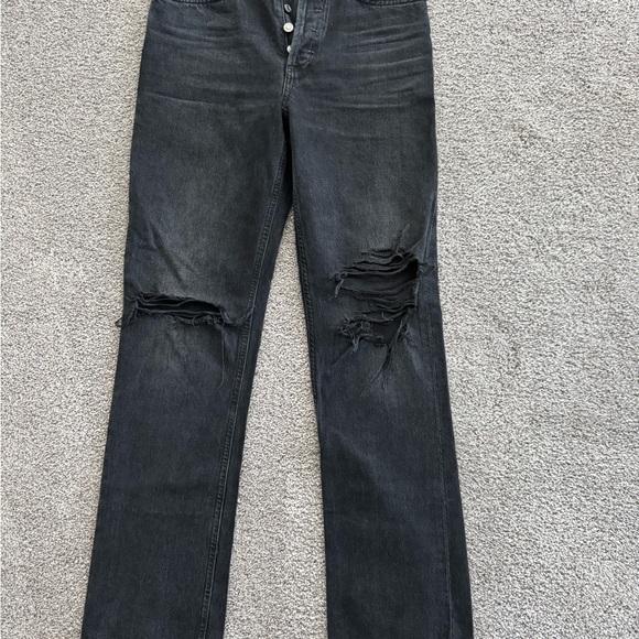 Agolde 90s Pinch High Rise Straight in Howl - Picture 2 of 4